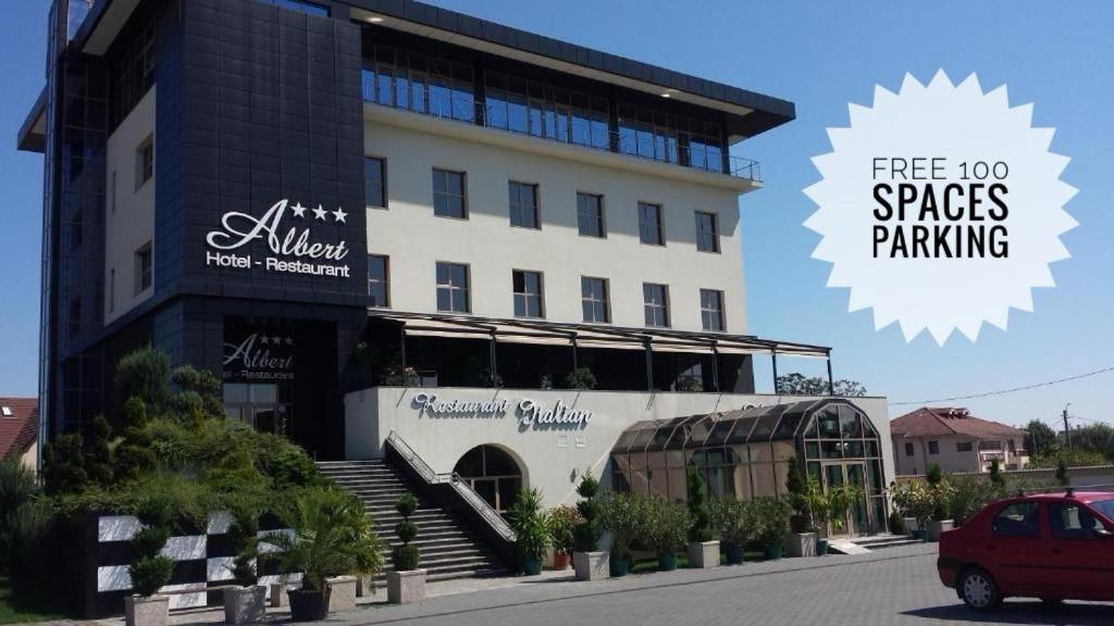 Albert Hotel Плоешти Экстерьер фото